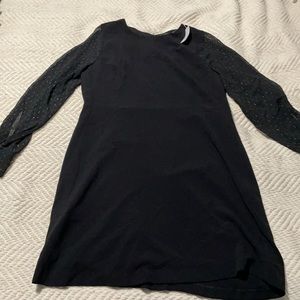 Never worn Ann Taylor black dress, size 18